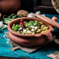 7 inch currypot Curry in a Clay Pot