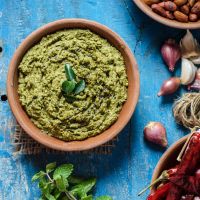 Mint Peanut chutney