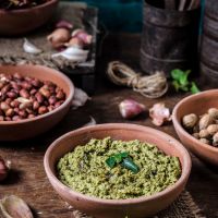 Peanut Mint chutney