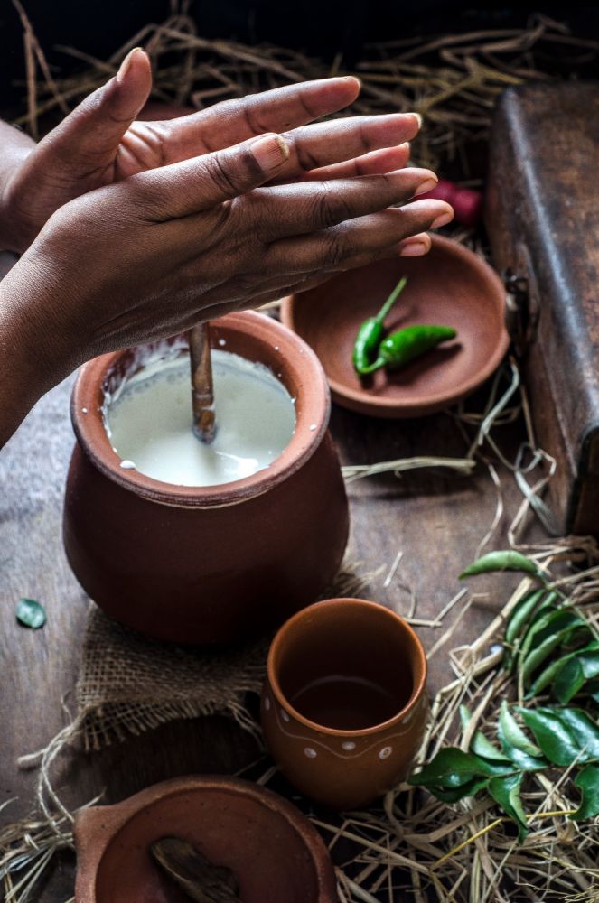 Buttermilk Churning