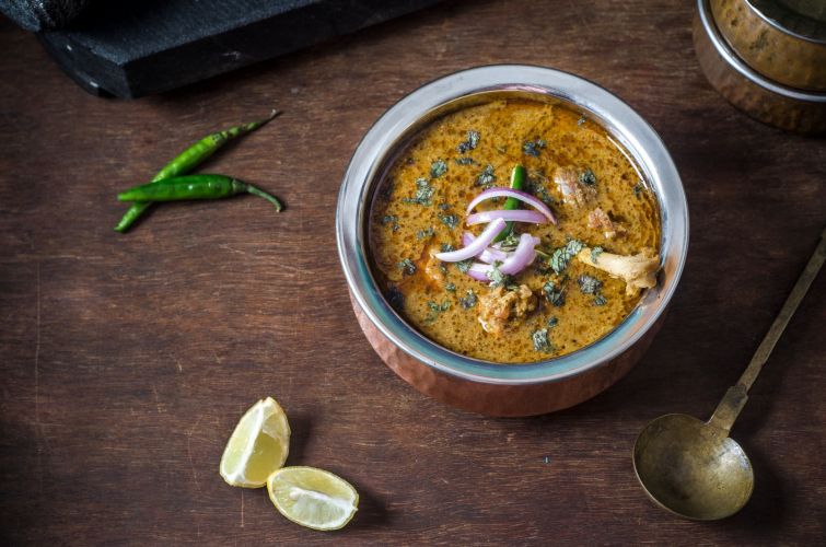 Curry in  a bowl