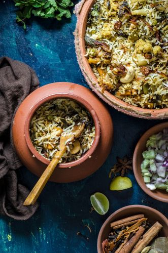 Hyderabad Vegetable Biryani