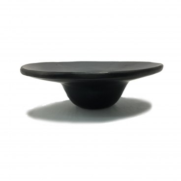 Black Clay, La Chamba Broadrimmed Bowl