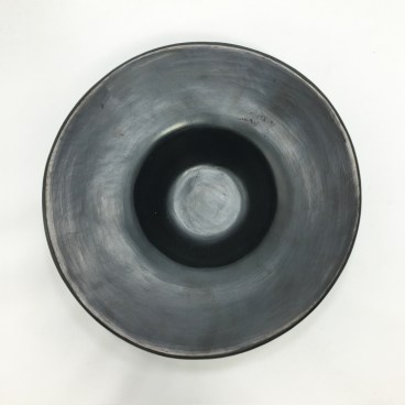 Black Clay, La Chamba Broadrimmed Bowl