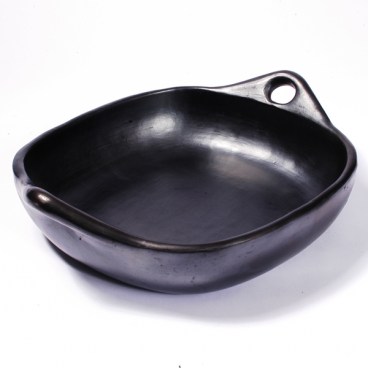 Black Clay, La Chamba Square Roasting Pan