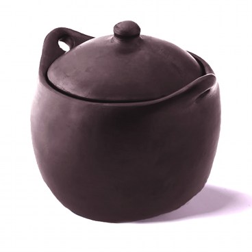 Black Clay, La Chamba Dutch Oven