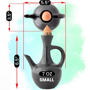 Ethiopian Clay Jebena - Coffee Pot