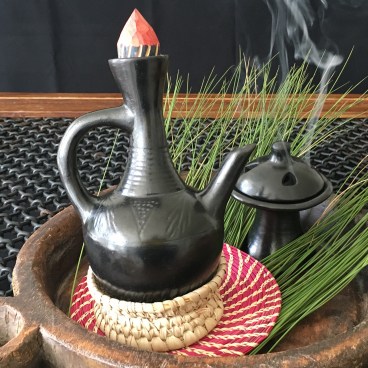 Ethiopian Clay Jebena - Coffee Pot